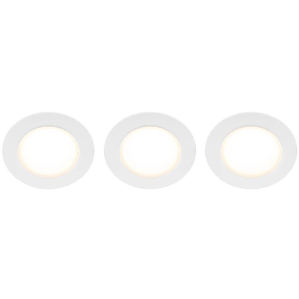 Llitt Doris 230V Dimbar downlight spotlight 3000K 400lm IP65 3-pack Vit