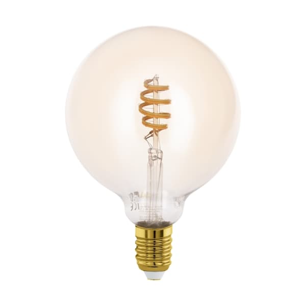Eglo E27 G125 spiral, ravfarvet - TW - Zigbee, Bluetooth