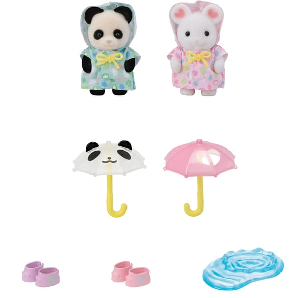 Sylvanian Families Kompiser i regnet