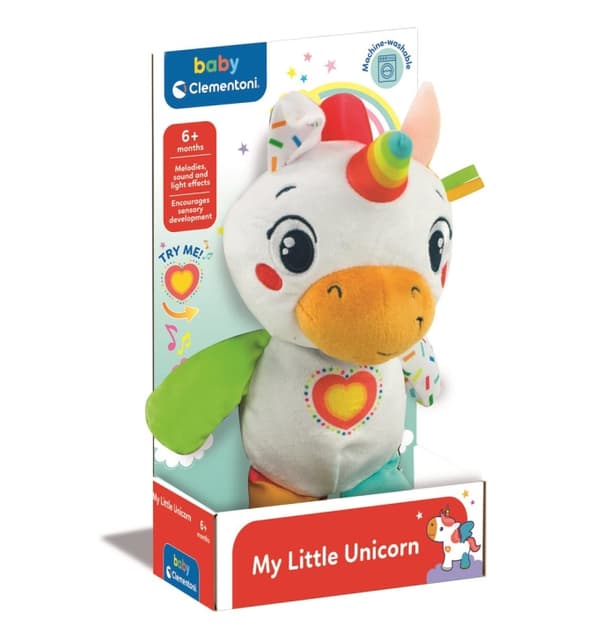 Clementoni Plush Baby Unicorn