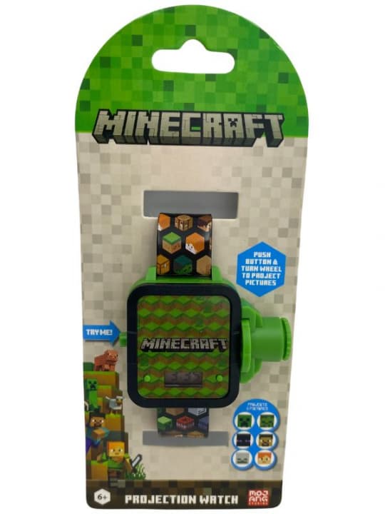 ACCUTIME Projektor Ur LCD Minecraft
