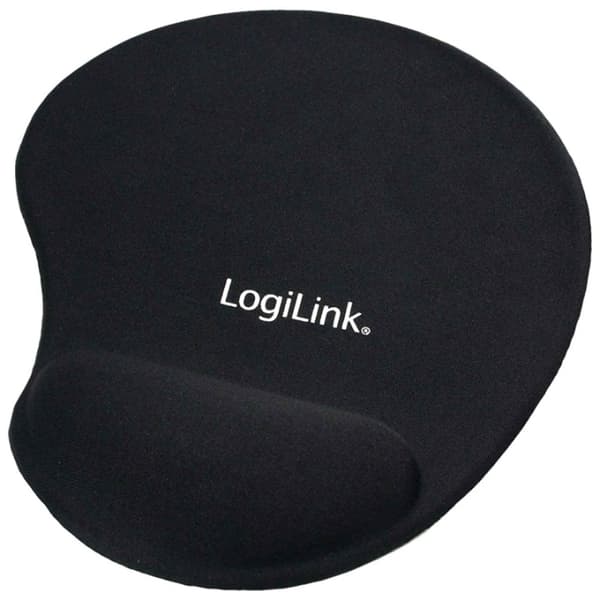 LogiLink Musematte med håndleddstøtte Gel