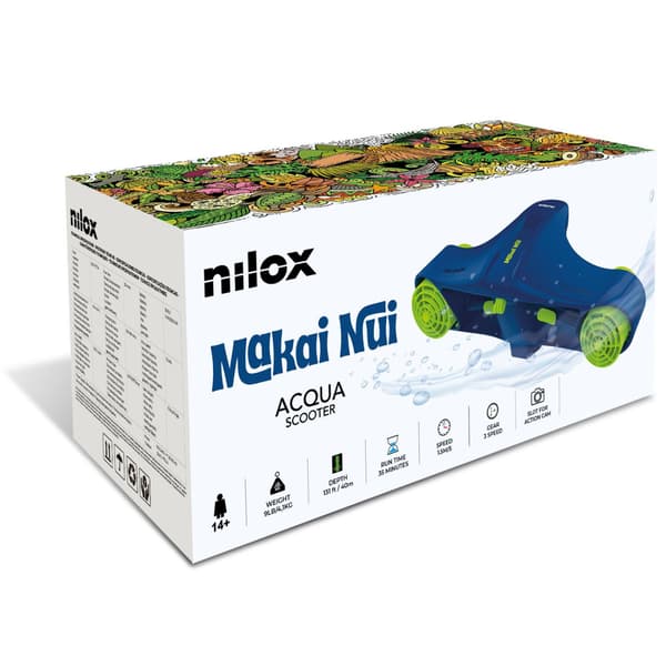 Nilox AcquaScooter Makai Nui Blå