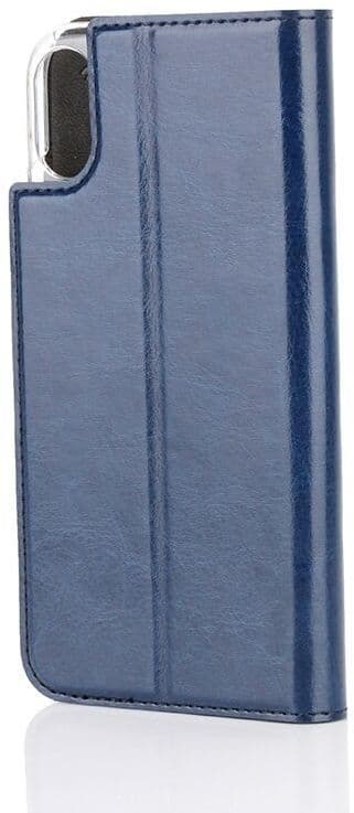 Wave BookCase skyddsfodral, iPhone X / Xs, mörkblå