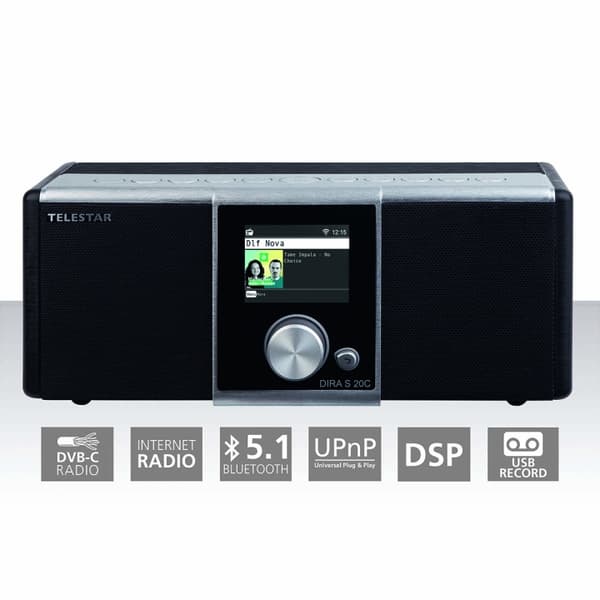 TELESTAR DIRA S 20 C Kabel (DVB-C) og internet-stereoradio