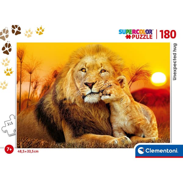 Clementoni Puslespill 180 Pcs Unexpected Hug
