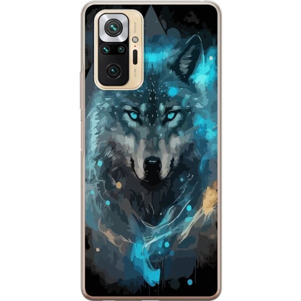 Mobildeksel til Xiaomi Redmi Note 10 Pro med Ulve motiv