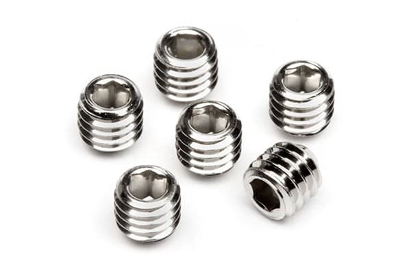Settskrue M3 X 3Mm (6 stk)