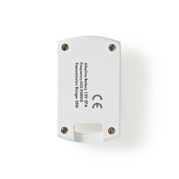 Nedis RF Fjernbetjening | 2 Kanaler | Programmerbare knapper