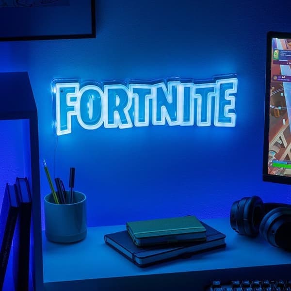 Paladone Fortnite vægmonteret LED-neonlys