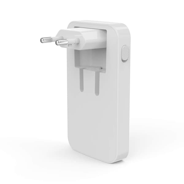 Hama Laddare 2x USB-C 1x USB-A Flat PD 65W Vit