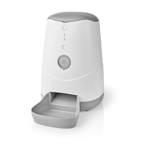 Nedis SmartLife Dispenser til kæledyrsfoder | Automatisk hunde- og kattefoder | Wi-Fi | 3.7 l | Android™ / IOS