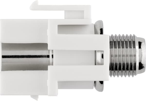 Goobay Keystone-modul SAT/antenne, planforsænket montering IEC / coax stik > F socket
