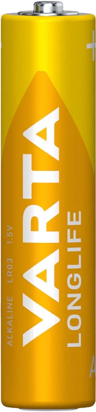 Varta Longlife AAA-Batterier, 8-Pack