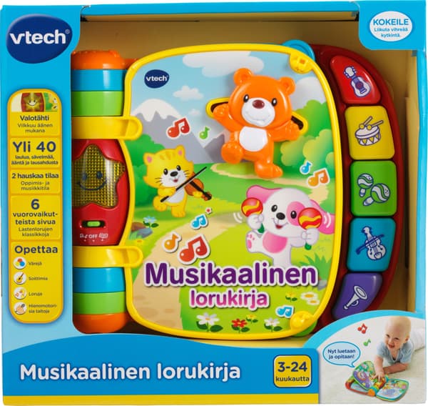 VTech Baby Musical-barnerimbok, FI