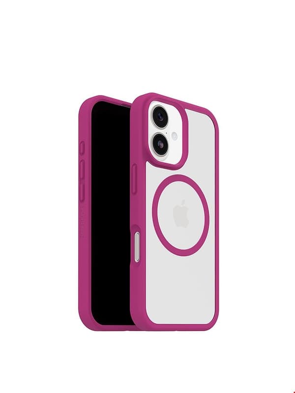 Otterbox React Magsafe Iphone 17 - Rose Crystal Clear/Pink