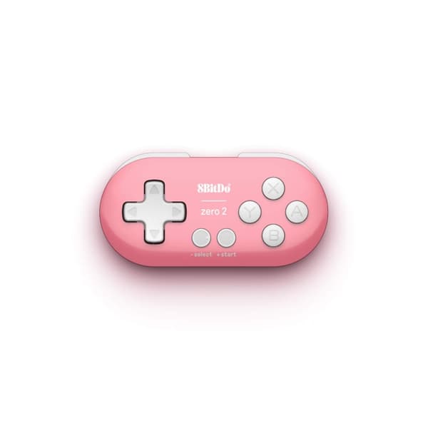 8Bitdo Zero 2 vaaleanpunainen painos