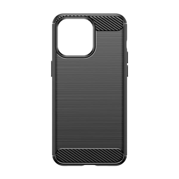 TPU-etui til iPhone 16 Pro Max, sort