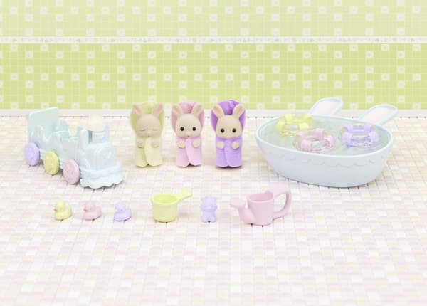 Sylvanian Families Trillingernes badetoilet
