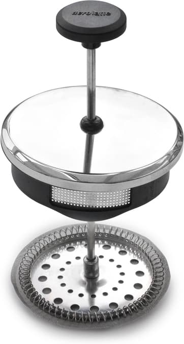 Aerolatte presspanna, stål, 0,35L