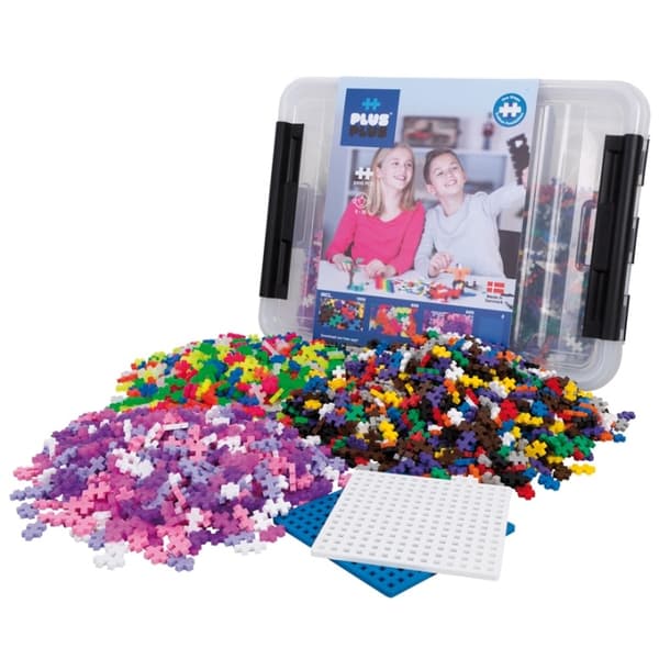 Plus-Plus Oppbevaringsboks Mix / 2400 stk