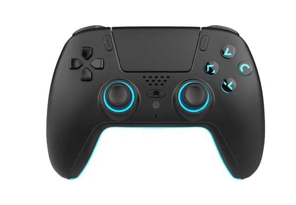 Freaks and Geeks Freeks And Geeks - Trådløs Bluetooth-controller til PS5 - LED - Sort