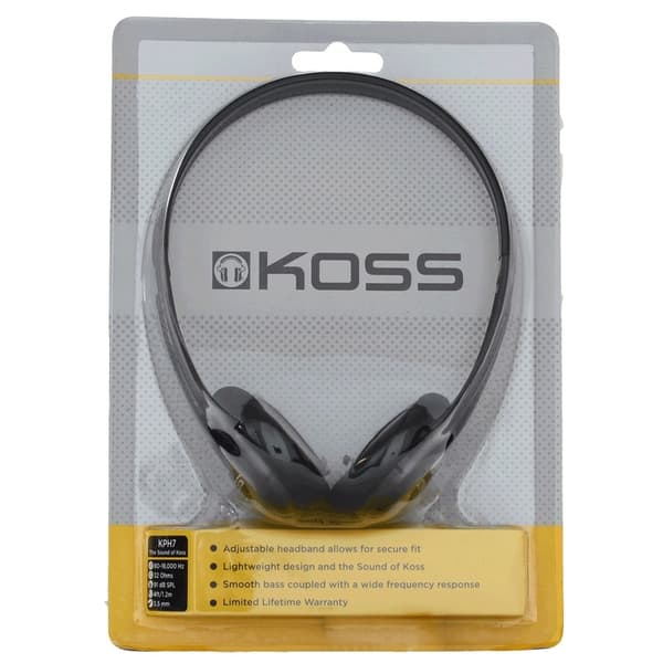 KOSS Kuuloke KPH7 On-Ear  Black