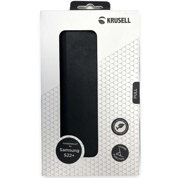 Krusell Telefonpung Galaxy S22+ Sort