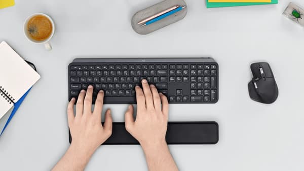 Logitech MX-håndleddstøtte, grafitt