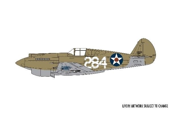 Airfix Curtiss P-40B Warhawk 1:72