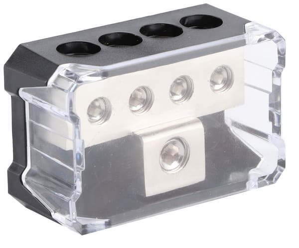 Distributionsblock 1x10,5mm till 4x7mm