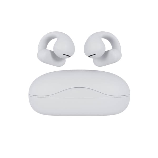 Happy Plugs Hörlur Clip OWS True-Wireless Vit