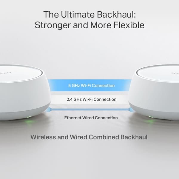 TP-Link Deco BE25 BE3600 Whole-Home Mesh Wi-Fi 7 System (2-pak)