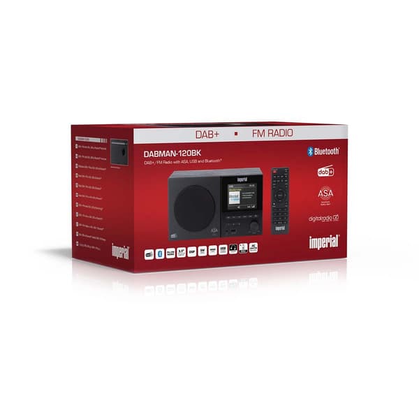 imperial DAB+/FM monoradio med Bluetooth®, USB og ASA-funksjon