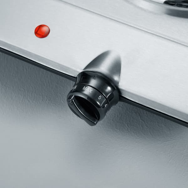 Severin Kokplatta Dubbel Rostfri DK1014 2500W.