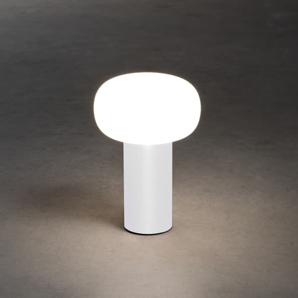 Konstsmide Bordslampa Antibes vit Konstsmide