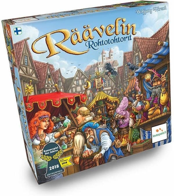 Räävelis örtläkare - brettspill