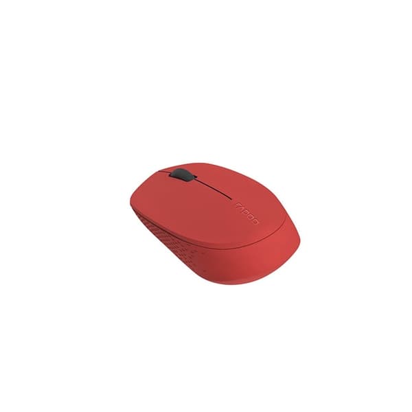 Rapoo Mus M100 Tyst Trådlös Multi-Mode Röd