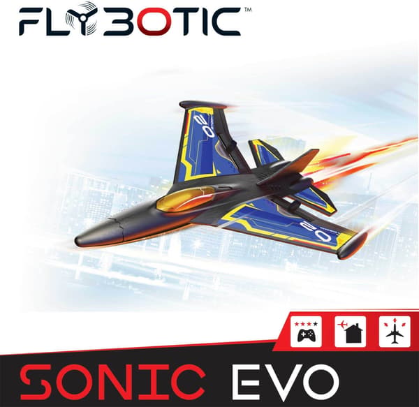 Silverlit Flybotic Sonic Evo - fjärrstyrt flygplan