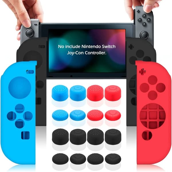 Silikonskydd och grepp för Joy-Con, 2-pack