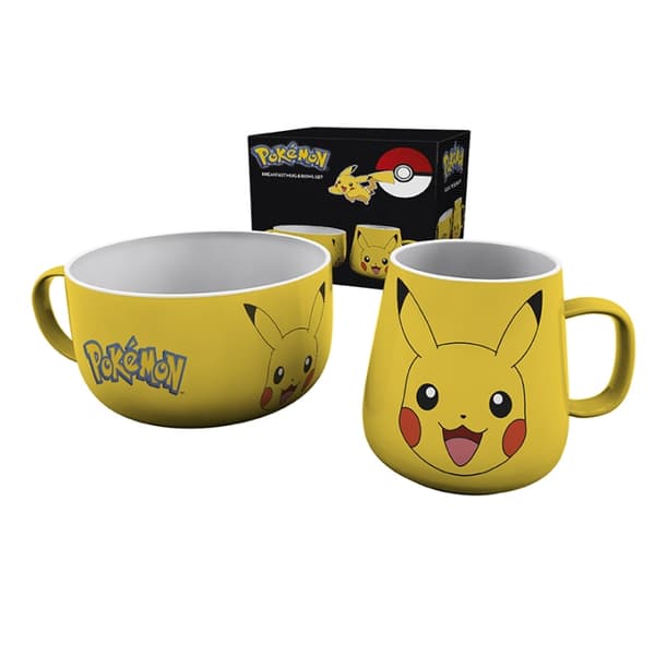 Abysse Pokémon-morgenmadssæt - Pikachu