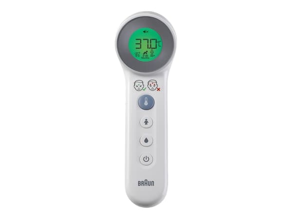 Braun BNT400WE Berøringsfritt + berøringstermometer