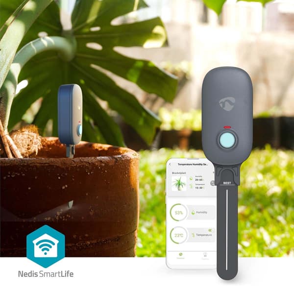 Nedis SmartLife Soil Moisture Meter | Bluetooth® | Battery Powered | IP55 | 0 - 100 | Android™ / IOS