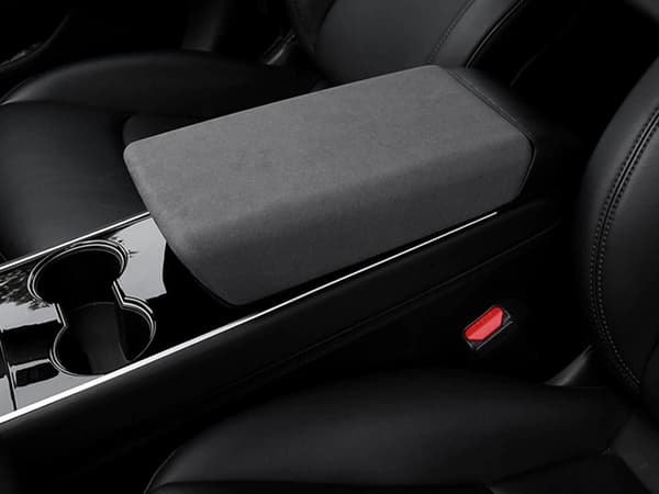 Armlænsovertræk til Tesla Model 3 &amp; Y, sort
