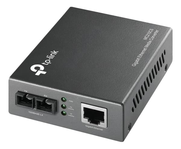 TP-LINKfibre SC singlemode - 1000 Mbps, (MC210CS)