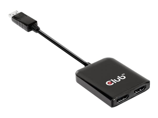 Club 3D Videoadapter DisplayPort / HDMI 20cm Svart