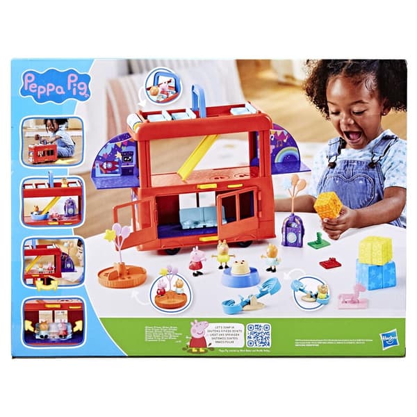 Peppa Pig Peppas 2 i 1 Partybuss