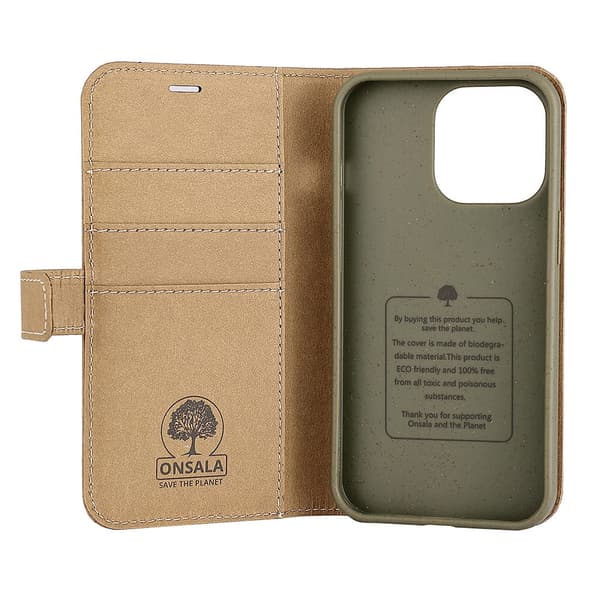 Onsala ECO Wallet iPhone 13 Pro Sand