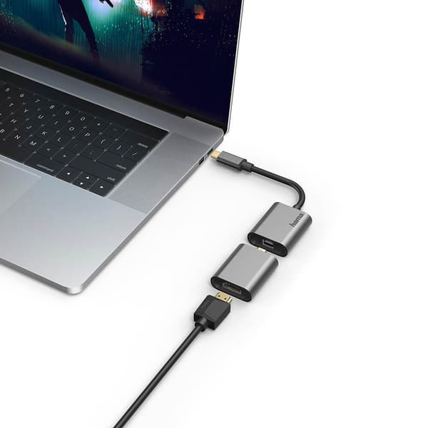 Hama Adapter USB-C 6in1 mini-DP HDMI VGA