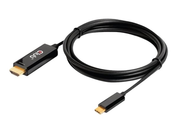Club 3D Videoadapterkabel DisplayPort / HDMI 1,8 m svart